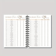 Quran Reflection Journal & Planner