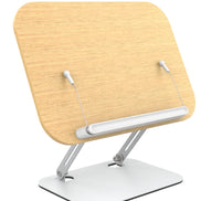 360-Degree Rotating Multi-Purpose Foldable Aluminum Alloy Bookend Comfortable Bookstand Bookshelf Table for Easy Reading