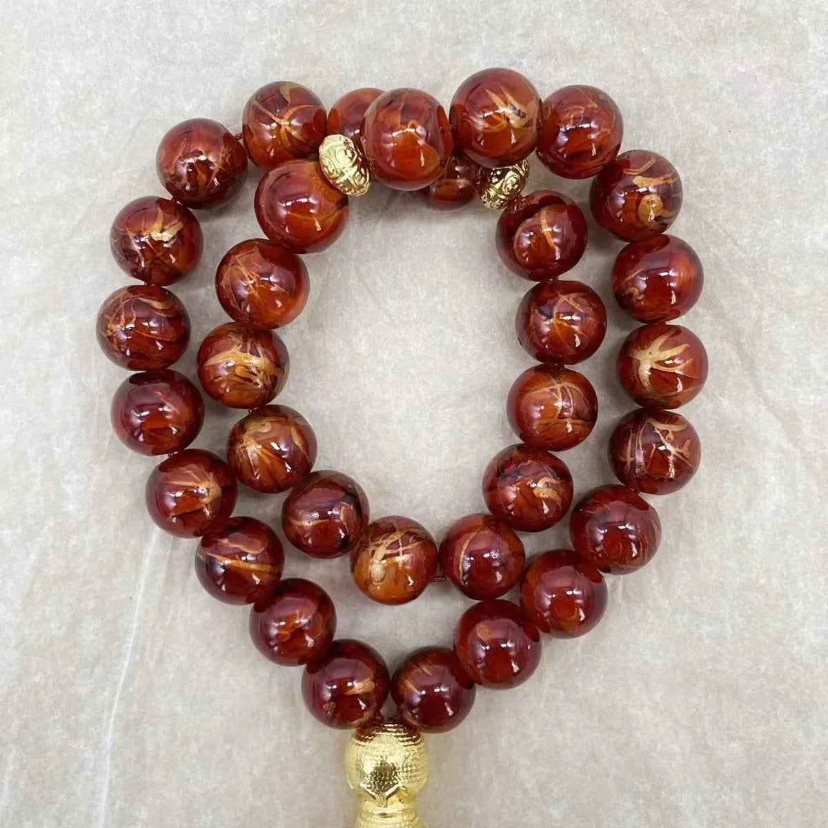 Glass Tasbeeh 33 Beads