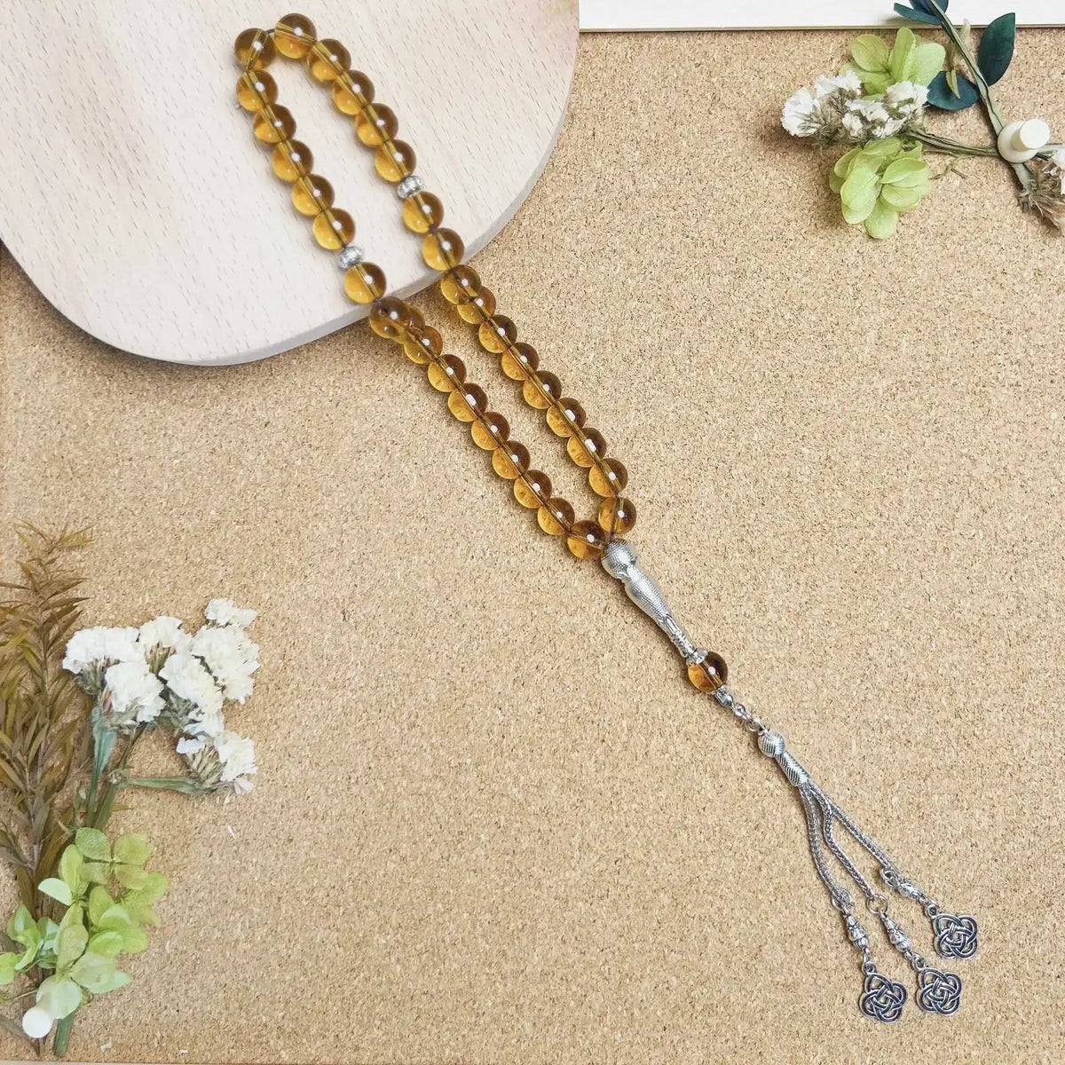 Glass Tasbeeh 33 Beads
