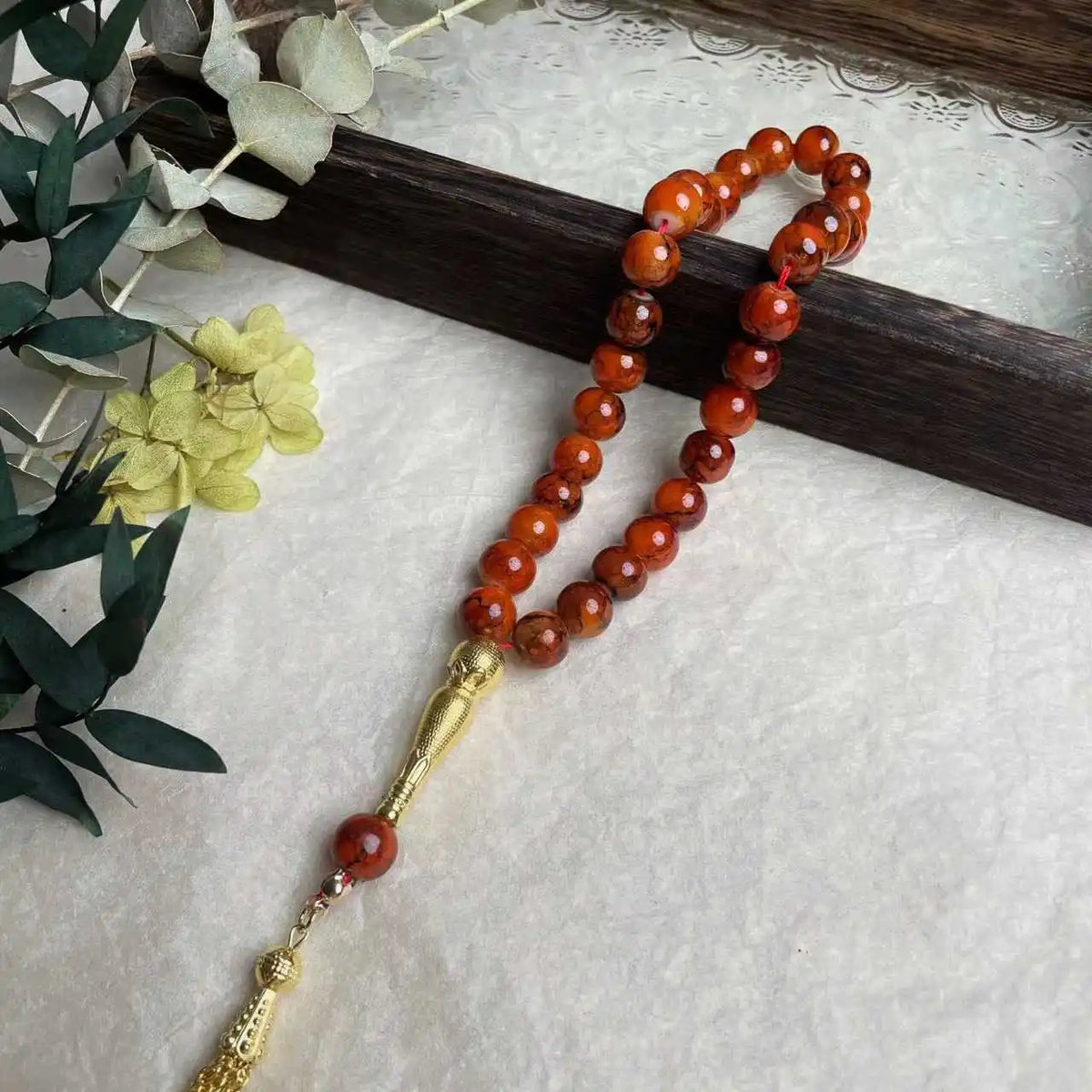 Glass Tasbeeh 33 Beads