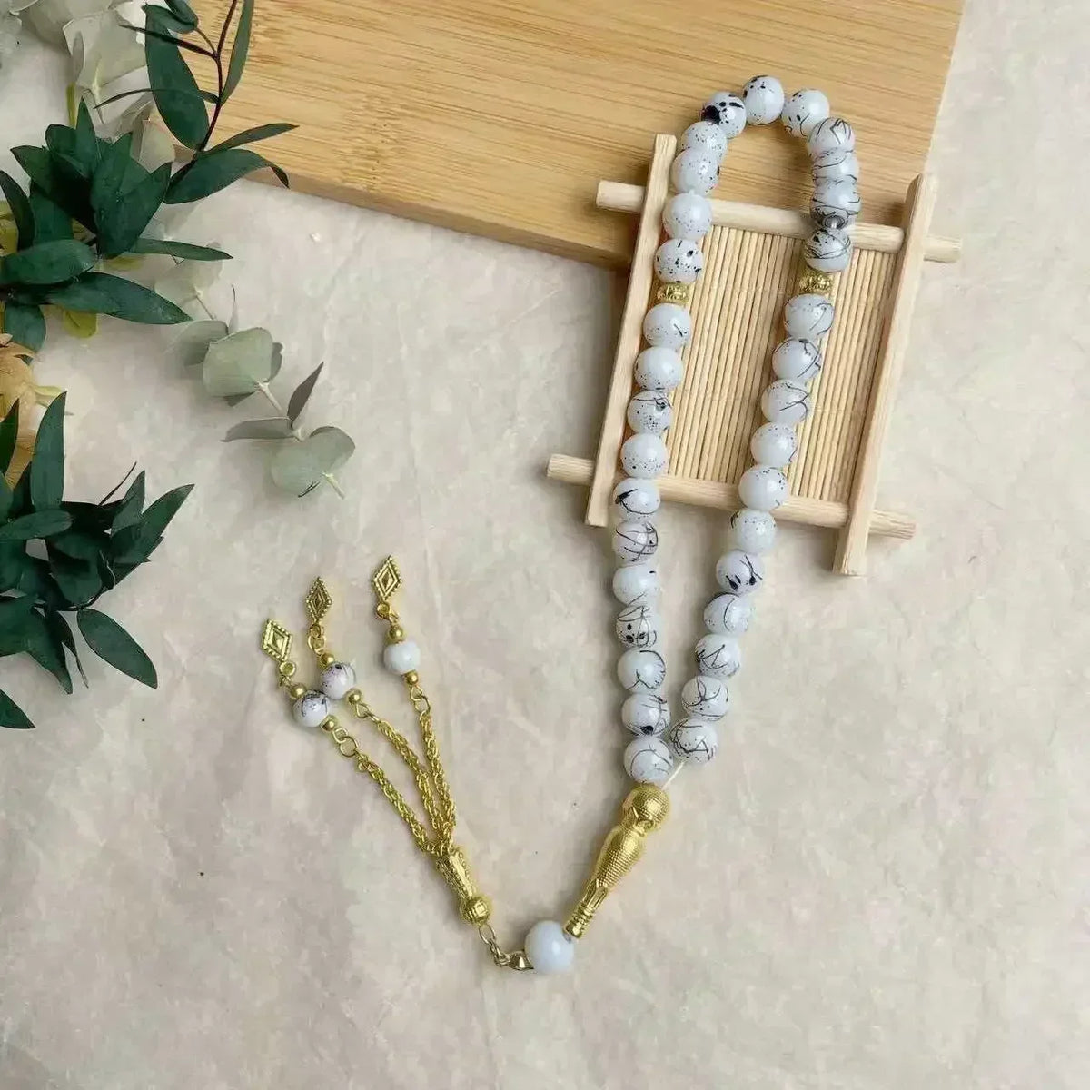 Glass Tasbeeh 33 Beads