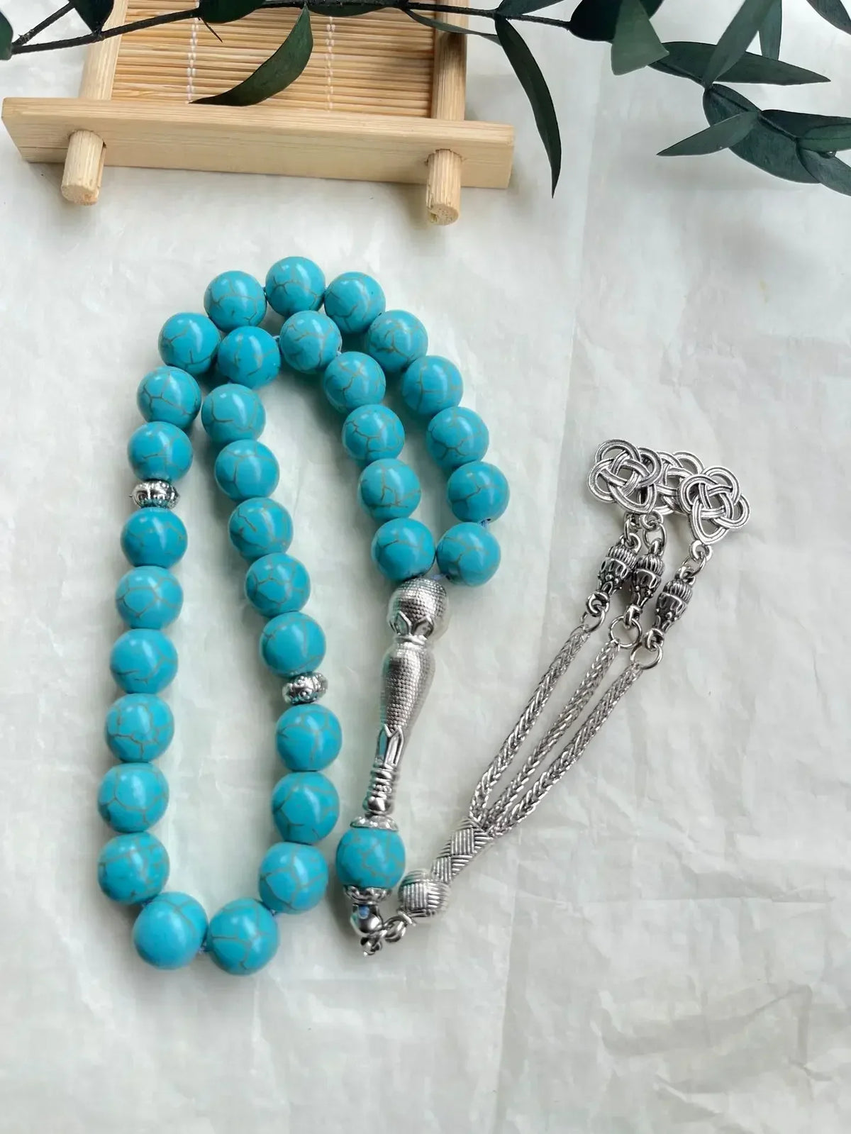 Glass Tasbeeh 33 Beads