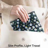 9-11 Inch Embroidered Daisy Padded Carrying Case Protective Tablet Sleeve for iPad A16 11th Gen 11