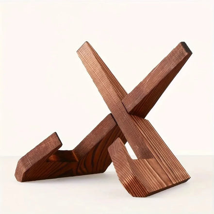 Wooden Recipe Holder Hanging Bookend Function Reading Bookend Display Menu Display Stand Dining Room Kitchen