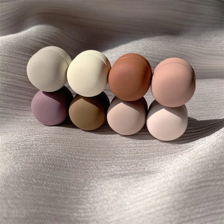 Matte Metal Magnet Hijab Muslim Scarf Hijab pins for Wome Macarone color Islamic Pinless Safety Headscarf Brooches Accessories