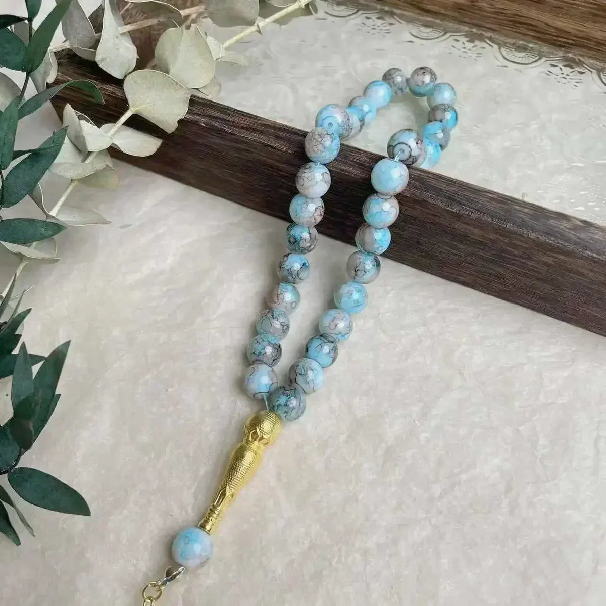 Glass Tasbeeh 33 Beads
