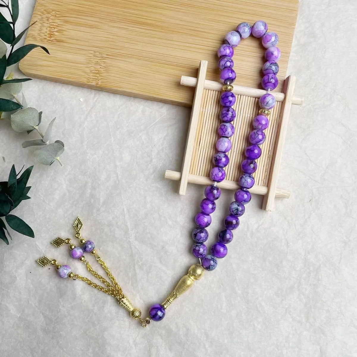 Glass Tasbeeh 33 Beads