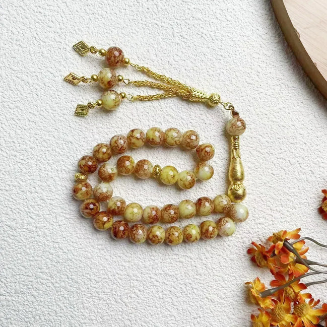 Glass Tasbeeh 33 Beads