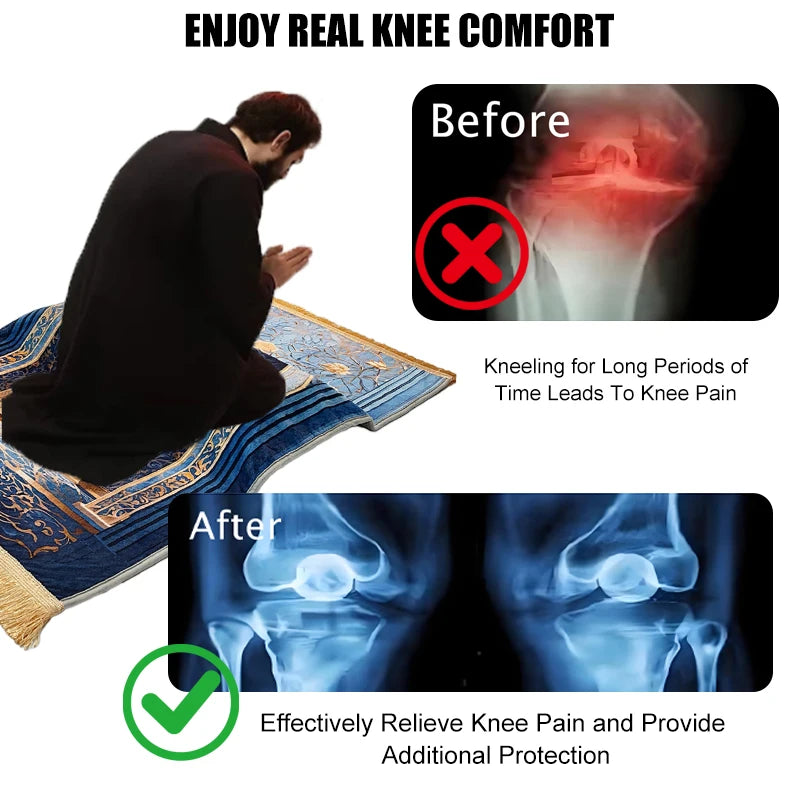The Solace Cushioned Prayer Mat