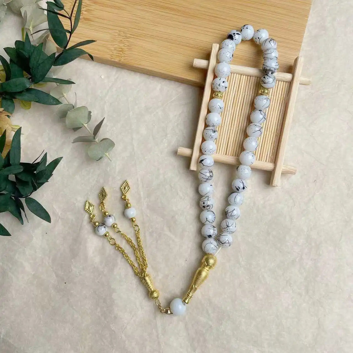Glass Tasbeeh 33 Beads