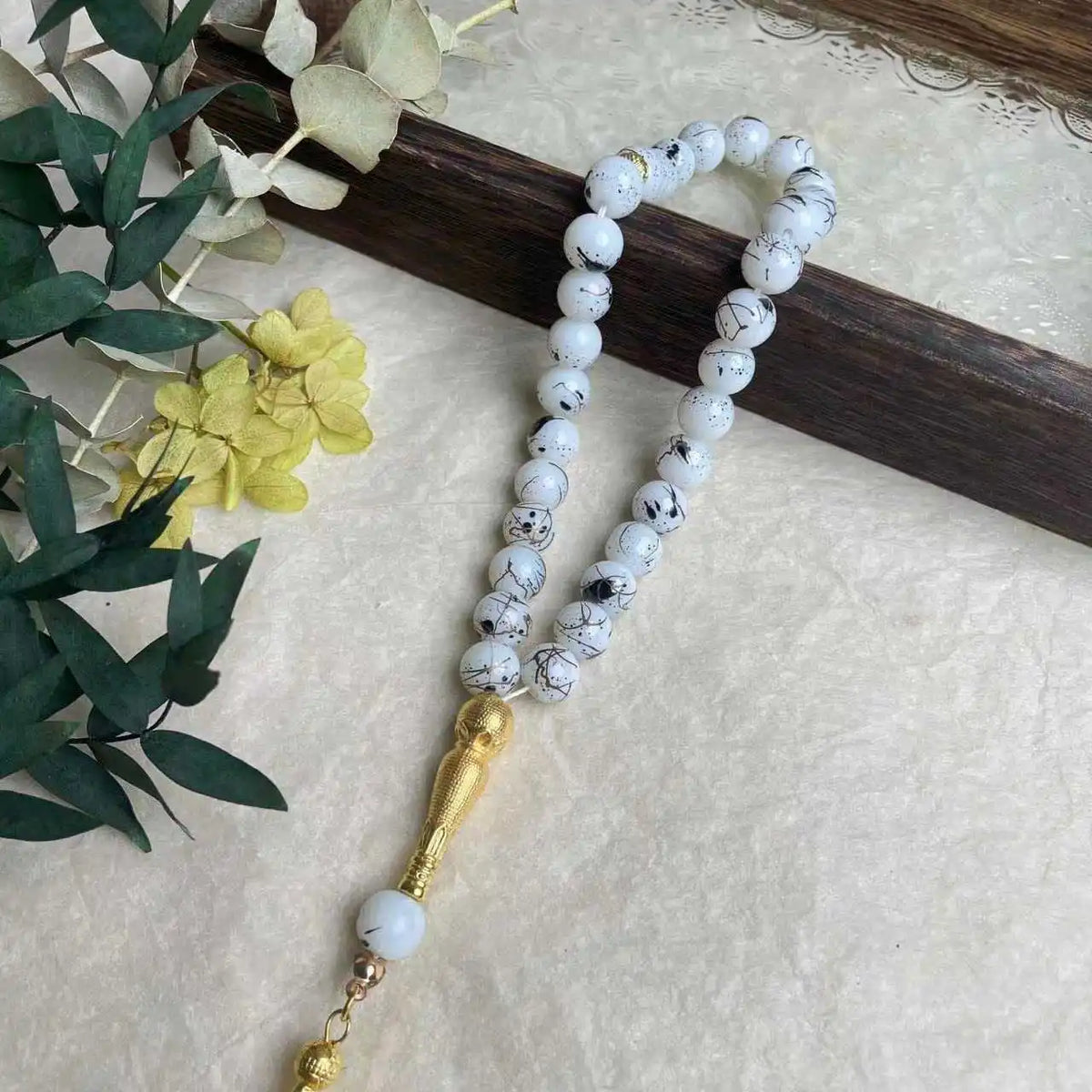 Glass Tasbeeh 33 Beads