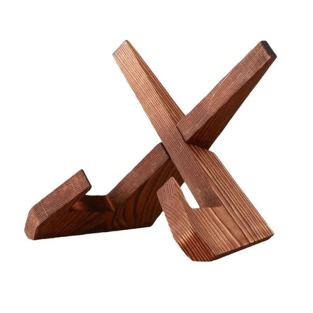 Wooden Recipe Holder Hanging Bookend Function Reading Bookend Display Menu Display Stand Dining Room Kitchen