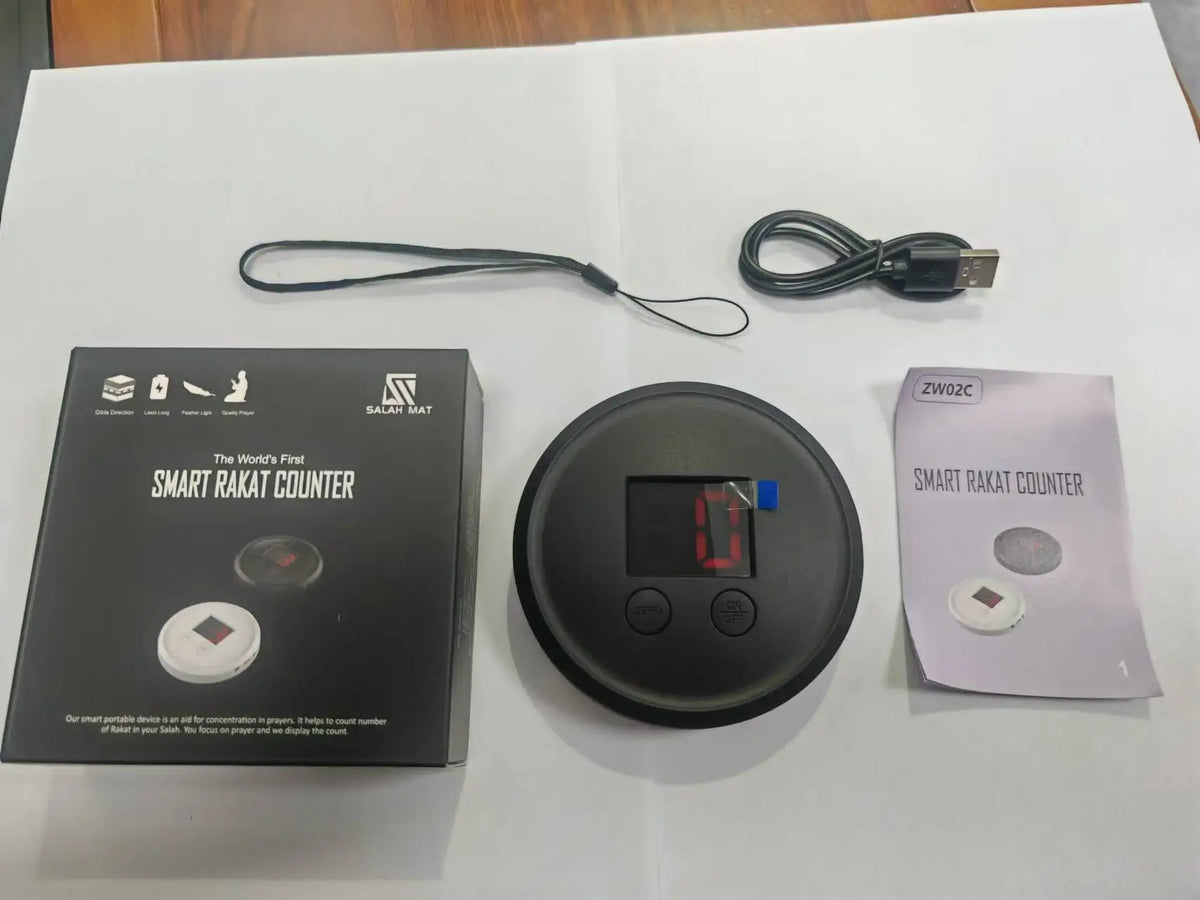 SMART RAKAT COUNTER Muslim Prayer Assistant Counter Infrared Sensing Counter OEM ODM Islamic Gift Set Electronic