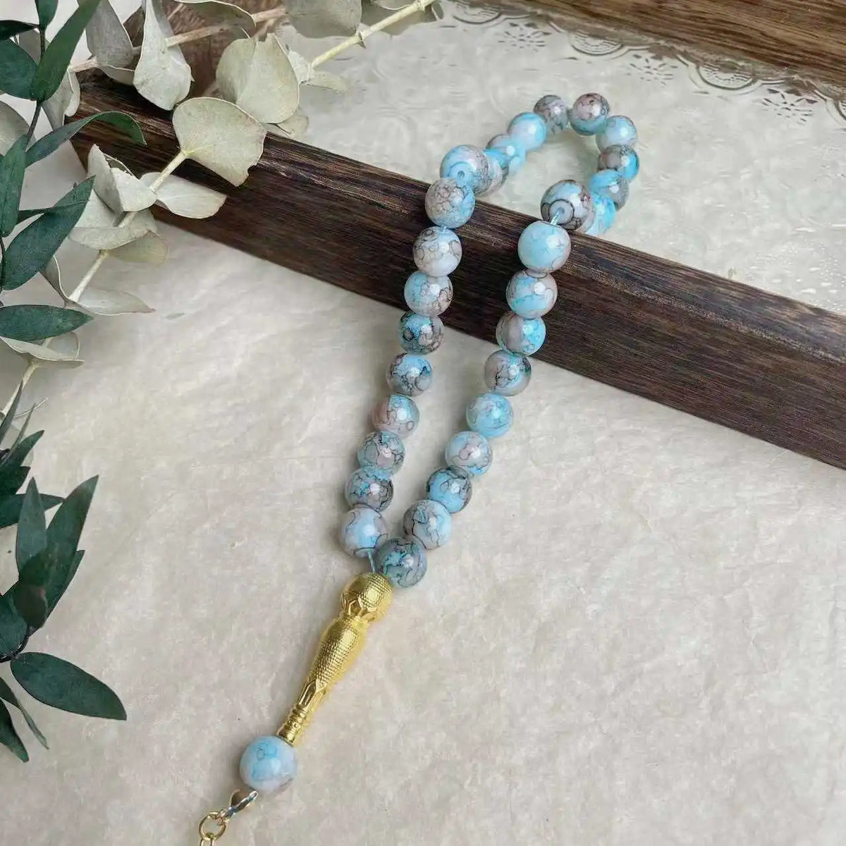 Glass Tasbeeh 33 Beads
