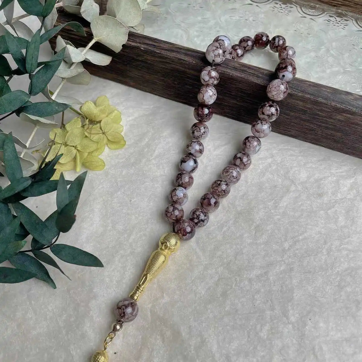 Glass Tasbeeh 33 Beads