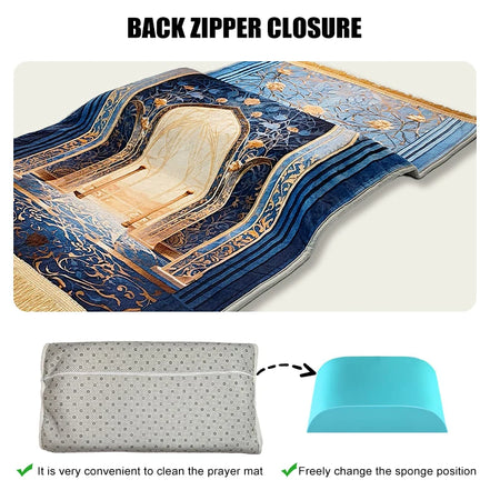 The Solace Cushioned Prayer Mat