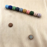 Matte Metal Magnet Hijab Muslim Scarf Hijab pins for Wome Macarone color Islamic Pinless Safety Headscarf Brooches Accessories
