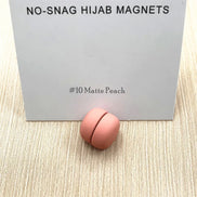 Matte Metal Magnet Hijab Muslim Scarf Hijab pins for Wome Macarone color Islamic Pinless Safety Headscarf Brooches Accessories
