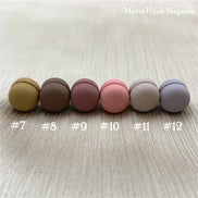 Matte Metal Magnet Hijab Muslim Scarf Hijab pins for Wome Macarone color Islamic Pinless Safety Headscarf Brooches Accessories
