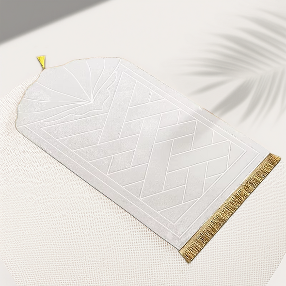 Soft Striped Prayer Mat
